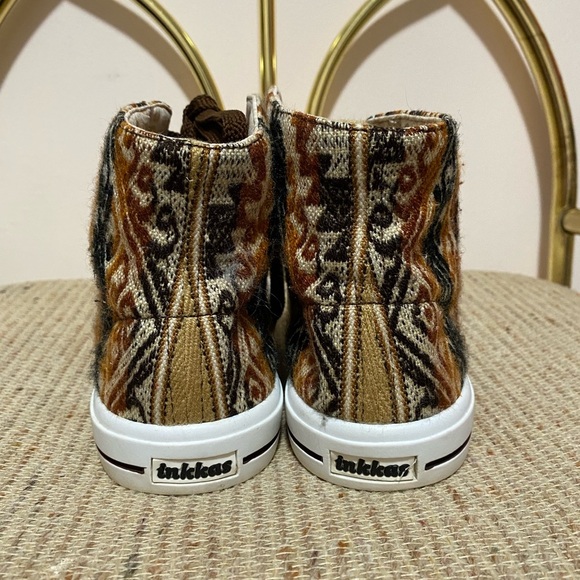 INKKAS -UNISEX Hanmade in Peru ?? Bohemian High-Top Sneakers main image 5
